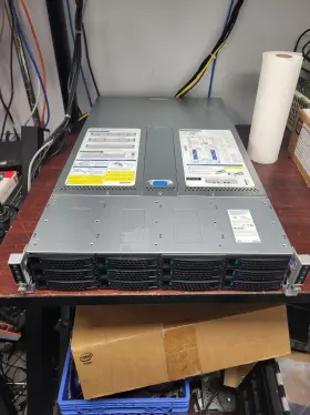 Ladmp2312kxxx4s Intel Ladmp2312kxx141 H2000 Server Chassis Prod. Code No Psu Untested As-is #73