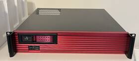 Istarusa D213matx-deird D213matx-de1rd Red Front Bezel Aluminum / Steel 2u Rackmount Compact