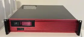 D213matx-de1rd Istarusa D213matx-deird Red Front Bezel Aluminum / Steel 2u Rackmount Compact