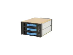 Istarusa Inc. 689076161206 Bpu-230sata-blue 2x5.25 Inch To 3x3.5 Sata Hot-swap Raid Cage