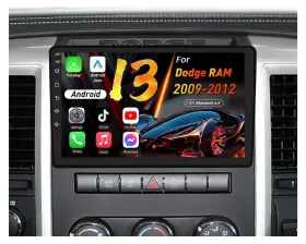 Jingelsye 739411410213 4core 32g Rom Car Radio For Dodge Ram 1500 2500 3500 2009-2012 Stereo Wi