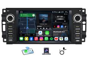 Jingelsye 739411410770 4core 64g Rom Upgrade Car Radio Stereo For Dodge Ram 1500 2500 3500 2009-2012