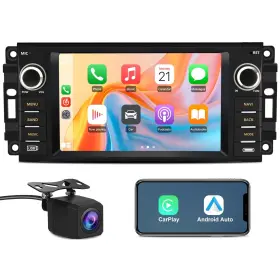 B0dzny2z4c Junsun 4core 64gb Rom Car Radio Stereo For Dodge Ram 1500 2500 3500 2009-2012