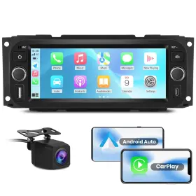 B0fsrq6rpv Junsun 4core 64gb Rom Car Radio Stereo For Dodge Ram 1500/2500/3500 2002-2006
