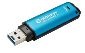 Ikvp50 Kingston Ikvp50/256gb Ironkey Vault Privacy 50 256gb Encrypted Usb Fips 197 Aes-256bit