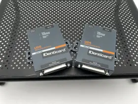 Uds1100-one Lantronix 783384230699 Lot Of 2 Port Serial To Ip Ethernet Device