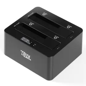 Hddt2bs Liztek Dual Bay Usb 3.0 Super Speed To 2.5 And 3.5 Inch Sata Hard Disk Drive