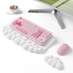 Wr01w Lomil Ergonomic Wrist Rest For Keyboard And Mouse Soft Memory Foam Cloud... Fast Ship