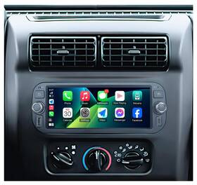 Lulaion 741050805145 Upgrade Radio For Dodge Ram 1500/2500/3500 2002-2006 Stereo Jeep Grand Ch