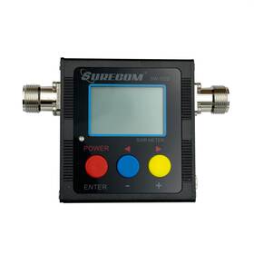 Mcbazel Sw-102d Surecom Sw-102d-s Vhf/uhf 125-525mhz 120w V.s.w.r. And Power Meter So2