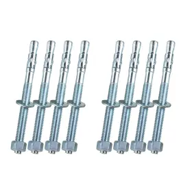 384120003 Metalsuberg 3/8 Inch X4-1/2 Wedge Anchors By Zinced Of Heavy-duty Fastener For Cement And Con