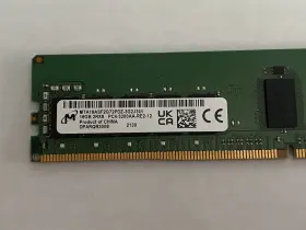 Mta18asf2g72pdz-3g2j3ui Micron 011110031471 16gb 2rx8 Pc4-3200aa Re2-12 Ram