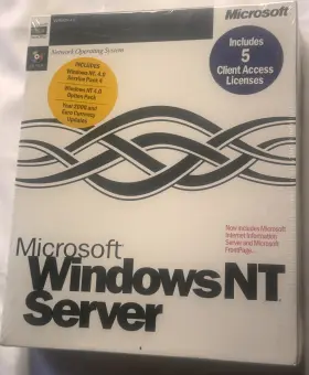 227-01188 Microsoft Windows Nt Server 4.0 Sp4 5 Client Licenses Sealed Retail Box