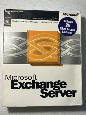 312-01072 Microsoft Exchange Server Version 5.5 W Product Key 25 Client Access Big Box