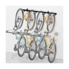 2-helmet Montek Va1005bk Enhanced Bike Storage Rack Adjustable 4-bike And H... Fast Ship