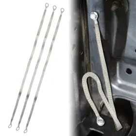 Mtp-a00n1896coy1 Motoparty Universal Ground Strap Automotive 3pcs 24 Inch X 1/2 Ring To ... Fast Ship