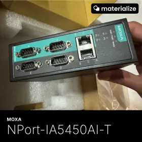 Ia5450ai-t Moxa Lot Of 5 Nport - 4-port Rs-232/422/485 Device Server