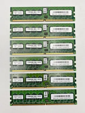 69002523-c10-nta-t Netapp Lot Of 6 1249 Ram Server Memorry