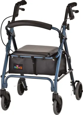 4208cbl Nova Medical Products Getgo Petite Rollator Walker For Height 4 Inch