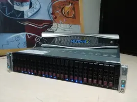 E5-2690v2 Nutanix / Supermicro Cse-217 /supermicro. Nx-3x50 3 Node 2 128gb 256gbssd 1.2tbsas Dp 10