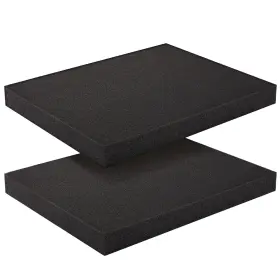 Okuna Outpost 194425293571 Packing Foam Sheets - 2-pack 16 X 12 1.5 In Black Customi