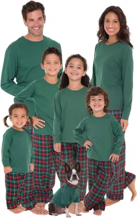 Gkpj05418-paj014614 Pajamagram Christmas Pajamas For Family - Pjs Matching Sets 2t