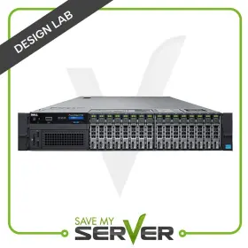 E-017516 Poweredge Dell R730 Servers 2x E5-2680 V3 - 2.50ghz 24 Cores Design Lab