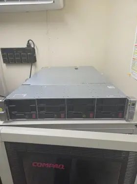E5-2670 Proliant Dl380 16-bay Hp G9 Server 2x V3 - 12 Core 4x 6tb Hdds 128gb Ram Free Ship