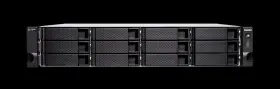 Ts-h1283xu-rp-e2236-128g Qnap Quts Hero Nas Server With 144tb And 2u Rackmount Kit