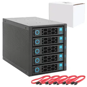 R35-6gb Rackchoice Internal Hard Drive Enclosure 5x2.5 Inch /3.5 Sata/sas D