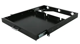Raising Electronics 700811095256 1u Rack Mount Sliding Keyboard Tray Cantilever For Server Da