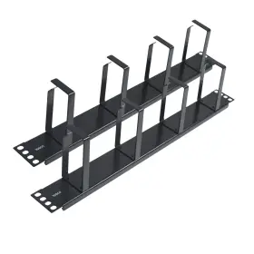 Cms1u04l Riveco 2pcs 1u Cable Management For Rack And Server Cabinet Network Cord Wire