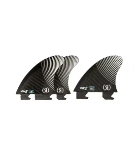 219115 Ronix Floating Fin-s 2.0 Tool-less Fiberglass Pack Of 3 2-3.5 Outer And 1-3