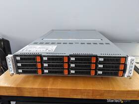 Rubrik Cse-827bhq -r2k22bp R6408 Supermicro X11dpt-b Intel 4210 4x Node 2u Server Cse-827 With Trays