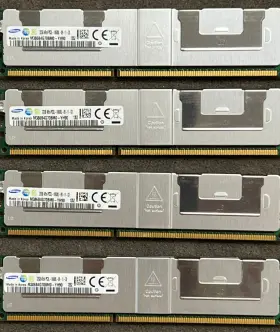 M386b4g70bm0-yh90 Samsung Eb61-a10554 4 Pcs X 32gb 4rx4 Pc3l-10600l Hp Proliant Dl380p G8 Dl385p