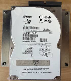 Seagate 9l6002-026 Product Id 9l6002-yyy Model St39175lw Pn Honeywell