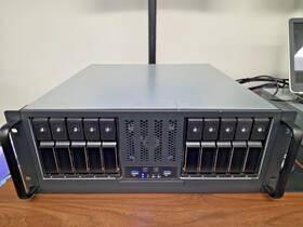 Silverstone Rm41h08 Rm41 Custom Fully Built 5900x 32gb Ram 10x 3.5 Inch Bays 500gb Ssd
