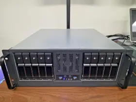 Rm41h08 Silverstone Rm41 Custom Fully Built 5900x 32gb Ram 10x 3.5 Inch Bays 500gb Ssd