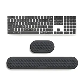 Yb357680-bk Slovem Ergonomic Wrist Rest Suit For Keyboard And Mouse Soft Memory Foam Armrest An
