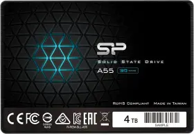 Sp Silicon Power 712702659139 4tb Ssd 3d Nand A55 Slc Cache Performance Boost Sata Iii 2.5 In