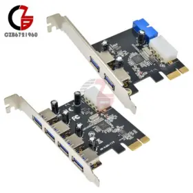 Startech 065030836531 Pciusb7 7 Port Usb 2.0 Pci Adapter Card Controller