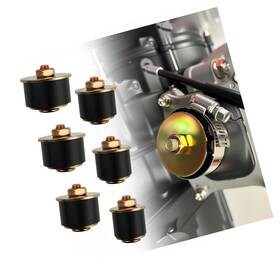 Strendier Sai-0717 6pcs Rubber Freeze Plugs Kit 6 Sizes Of Expansion Plug Include 1-1/4 Inch