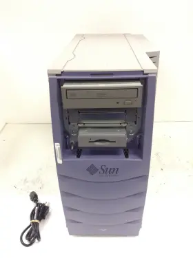 600-5977-06 Sun Microsystems 180 Workstation Ultrasparc Iii 750mhz 4gb Ram Dvd/floppy Drive
