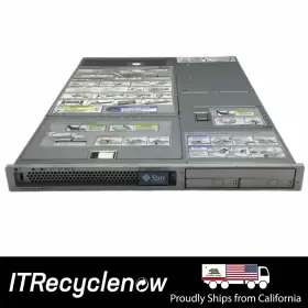 Sun Microsystems V215 Fire 1u 2 Bay 2.5 Inch Sff Sas 2x 550w 1024mb Ddr Memory No Cpu Drives