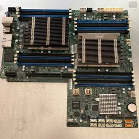 X10drw-n Supermicro 026591226247 Server Motherboard With Xeon E5-2650 V4 Heatsinks