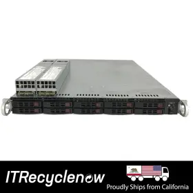 1027r-n3rf Supermicro Superserver 10 Bay Sas/sata Dual Processor 1u Rackmount