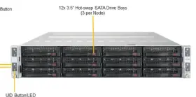 2014tp-htr Supermicro -2014tp-htr 2u 4node 12 Bay Sever 4x Epyc 7702p 64 Core 1tb 3.8tb Nvme 8x Pcie 4.0 X16 2p