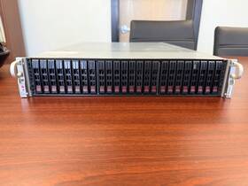 Supermicro 2027r-e1cr24l Superserver / 216-9 With 2x Xeon E5-2637v2 And 64gb Ecc Ram