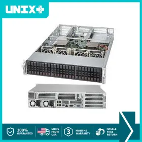 2028u-tr4t Supermicro 2u X10dru-i Sff Sas 3 24 Bay 2x E5-2690 V3 2.6ghz 32c 64gb Ram