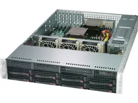 Cse-825tqc-r802lpb Supermicro 243161 Cs 2u 800w 8x3.5hs Sas3 Sata 2x3.5fixed